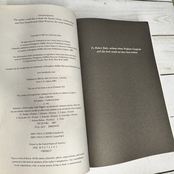 Catherine Jinks Evil Genius Genius Squad Genius Wars Books Lot 3 Kids YA Fiction - Picture 11 of 16